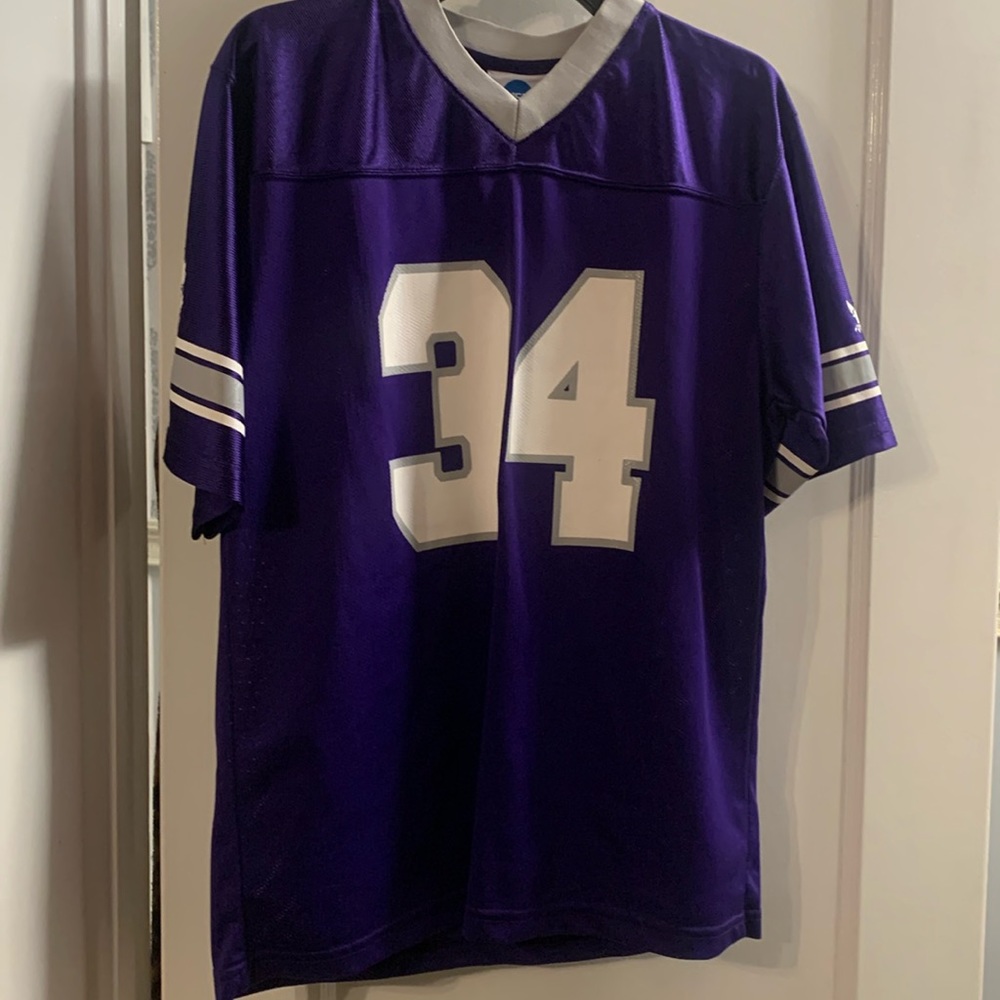 (SOLD) Like new NCAA Tcu purple youth jersey Large